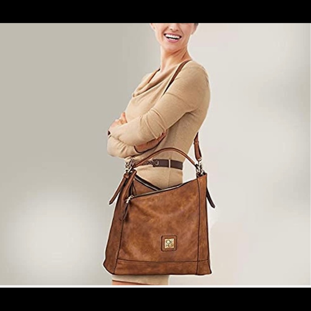 🆕 Danbury Mint Everywhere Elegance Handbag -Brown
